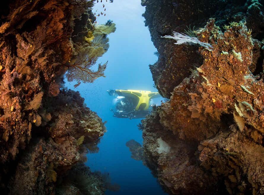 Submersible in Fiji