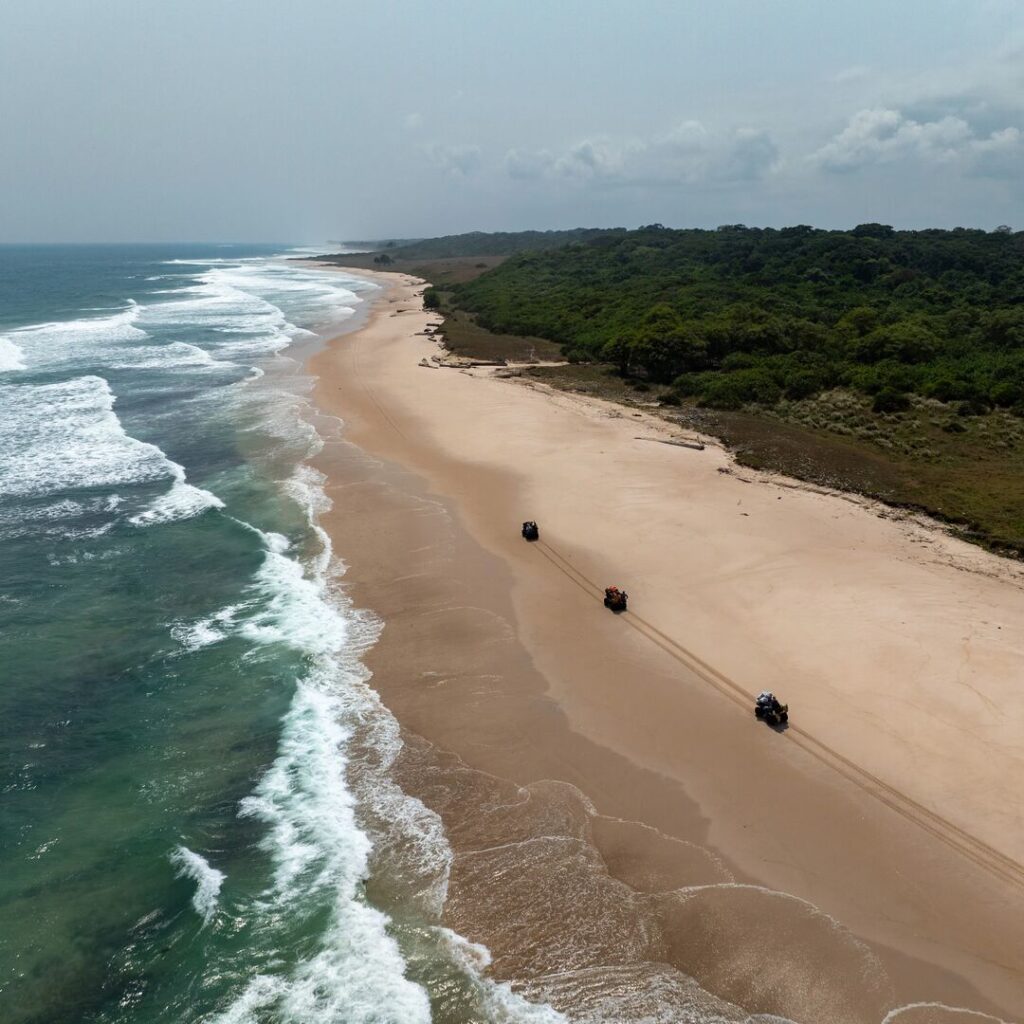 ATVs on the beach