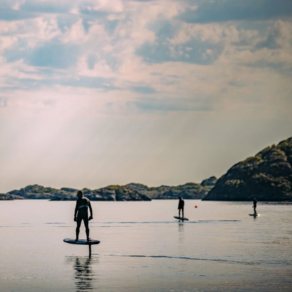 E-foiling in Norway