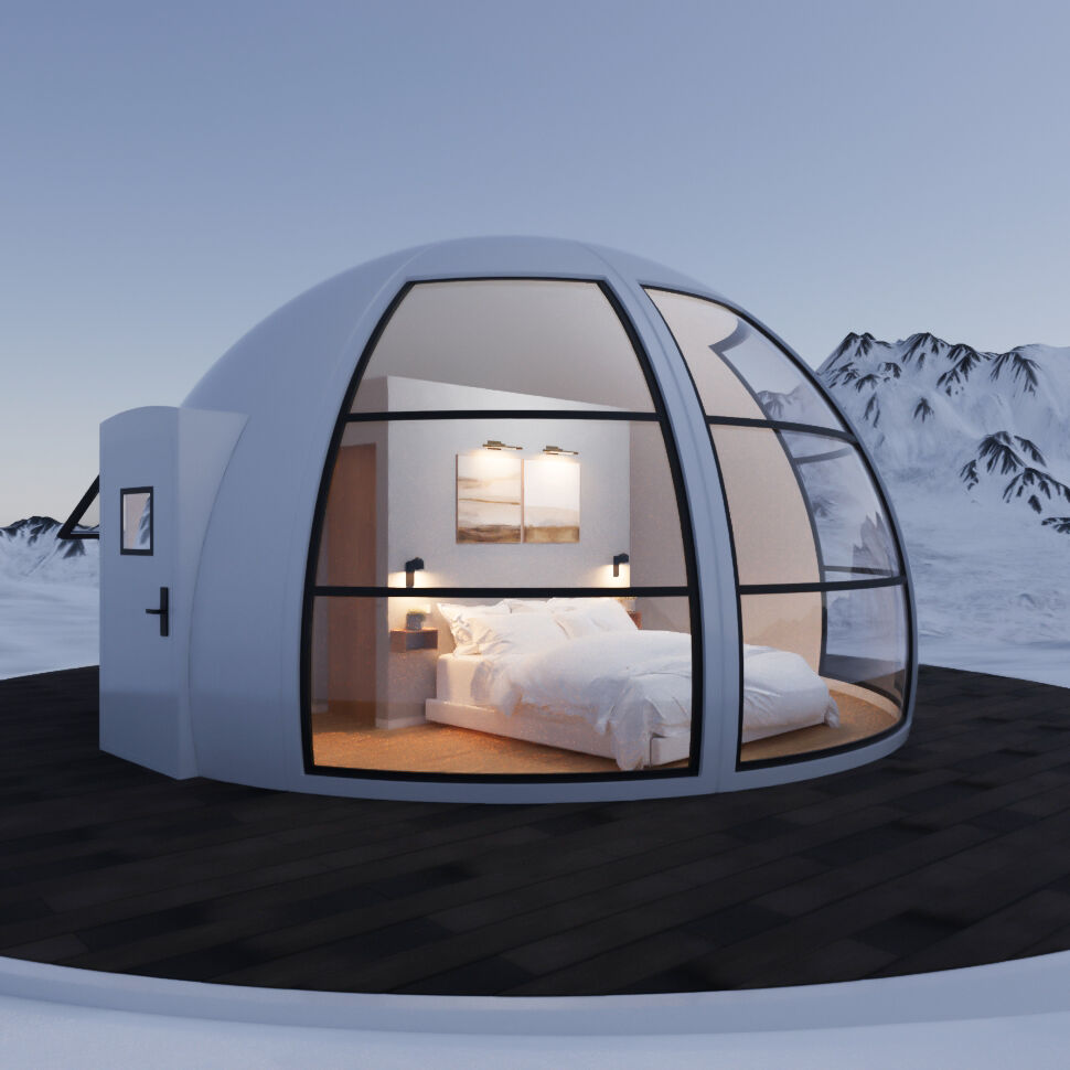 Greenland camp render