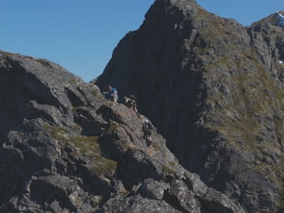 rock climbing