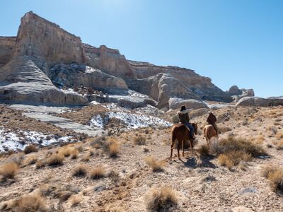 Horse riding utah