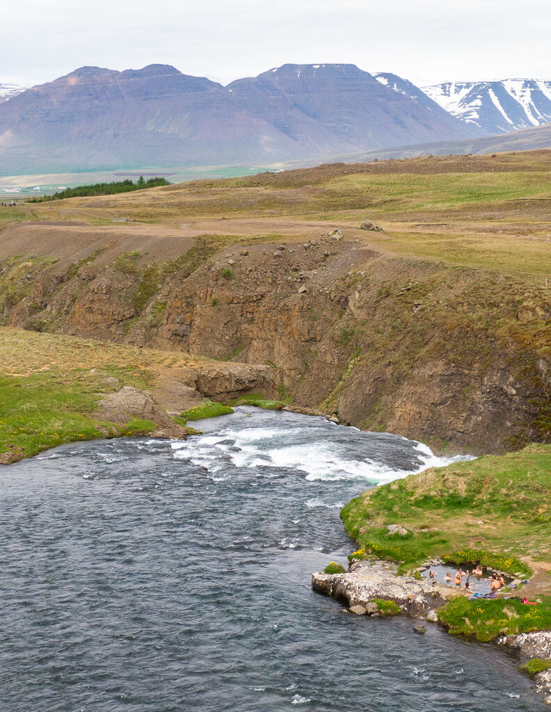 Icelandic hot spring