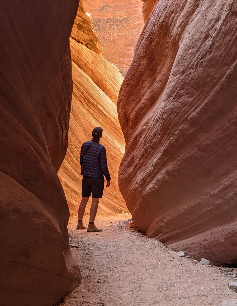 Slot canyon, Utah