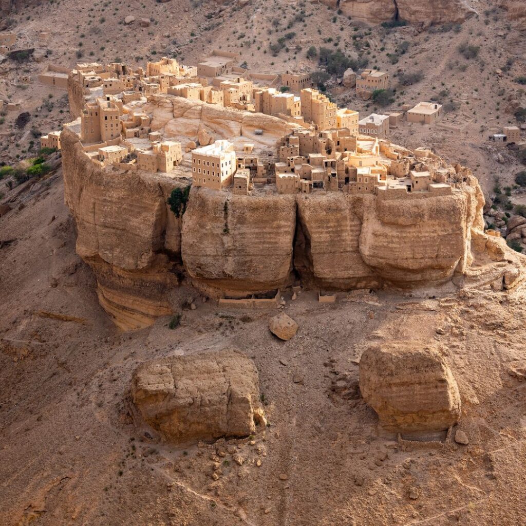 Aerial view of Haid Al-Jazil