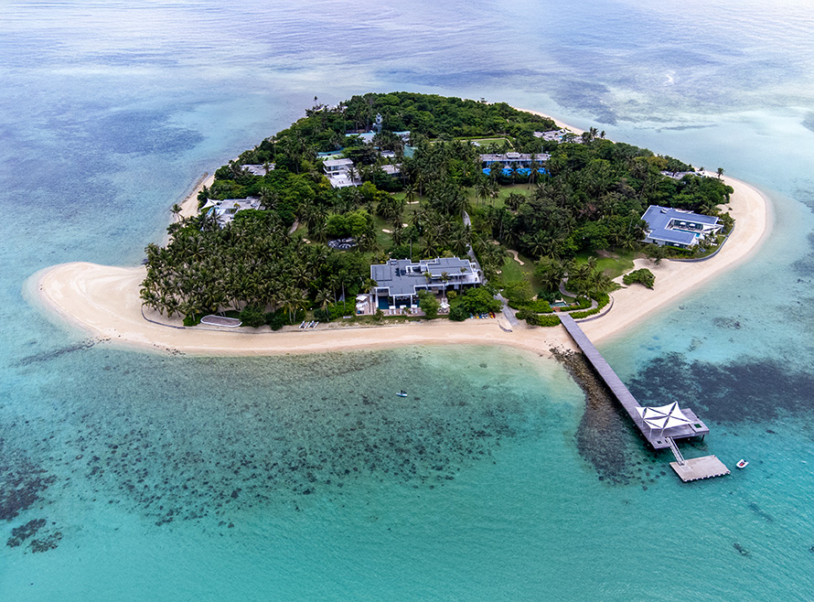 Private island in the Philippines