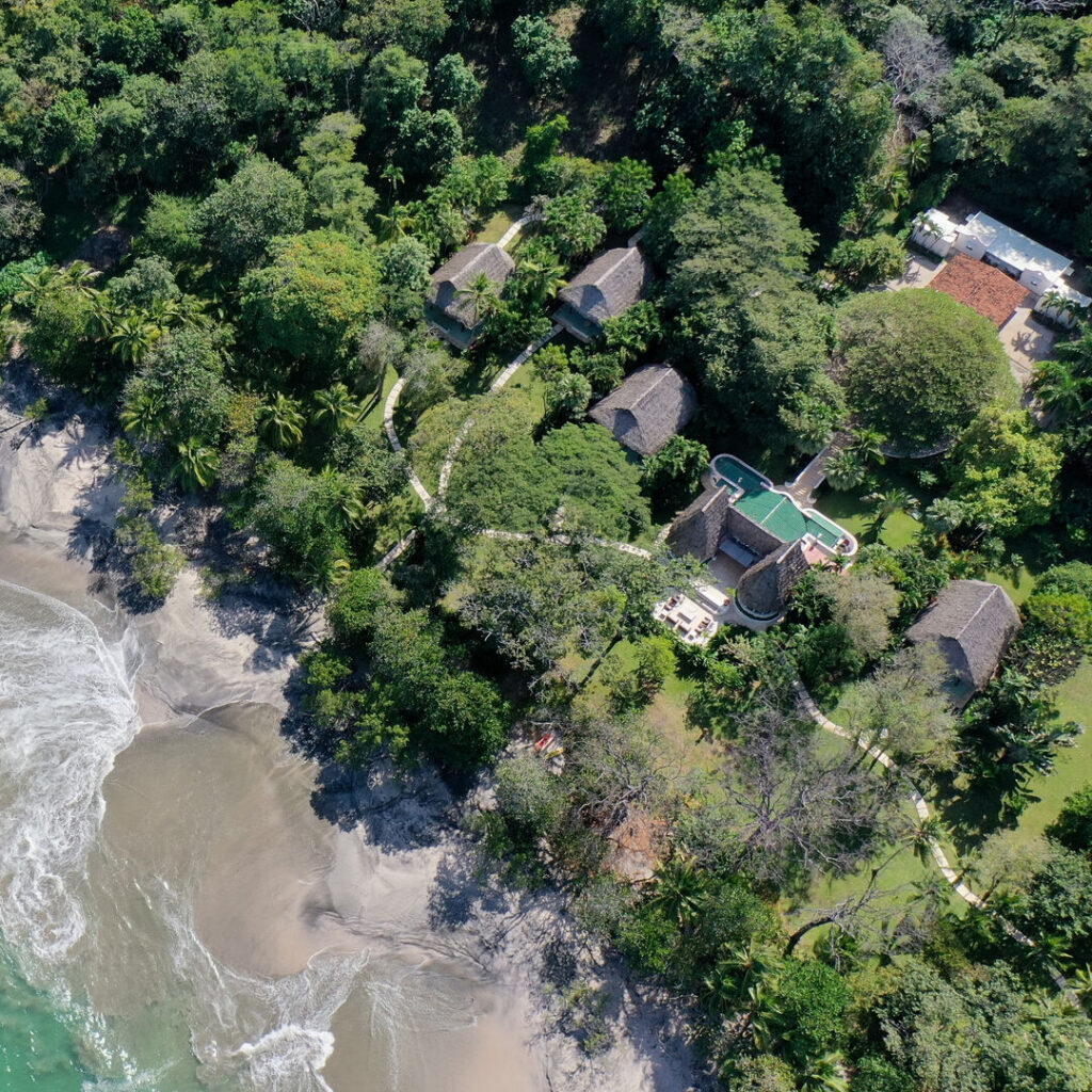 Hacienda Cabo Velas drone shot