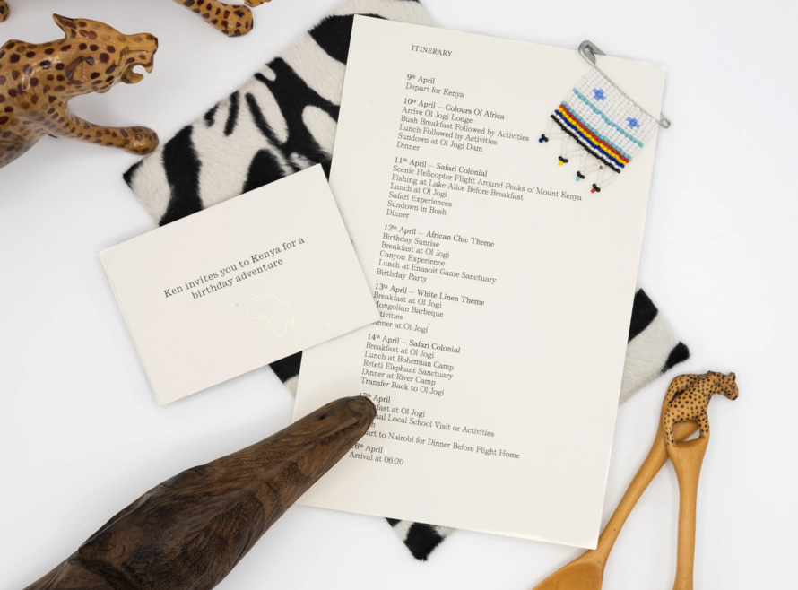 Invite for Kenyan event