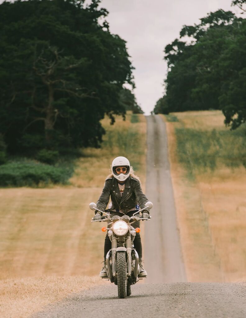 Mia Maria motorbike